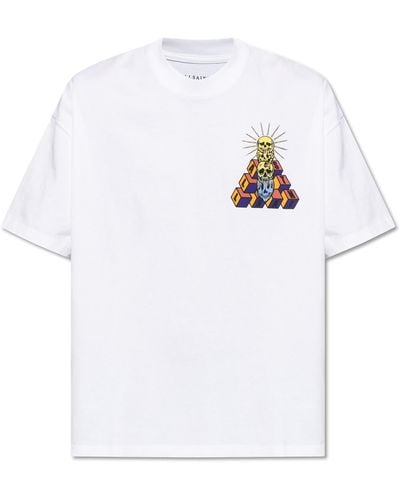 AllSaints T-shirt `plateau`, - White