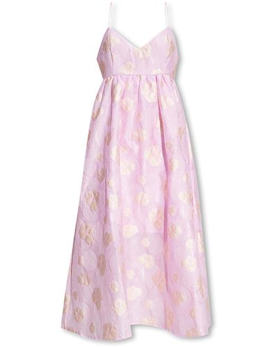 Custommade• 'kornelia' Slip Dress, - Pink
