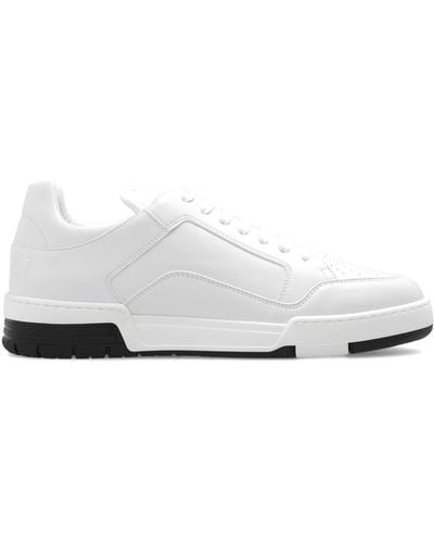 Moschino Sneakers With Logo - White