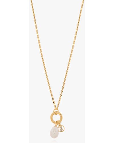 Burberry Brass Necklace - Metallic