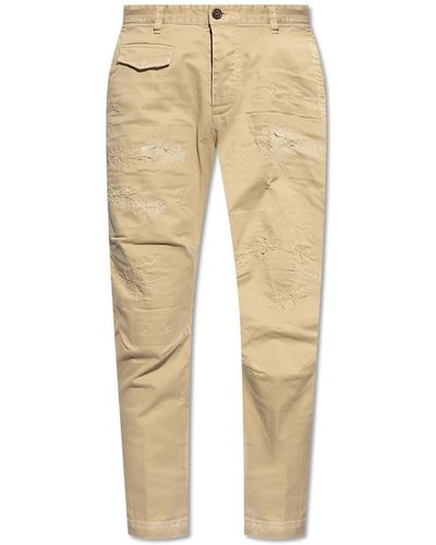 DSquared² `Sexy Chino` Trousers - Natural