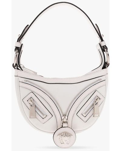 Versace ‘Repeat Mini’ Shoulder Bag - White