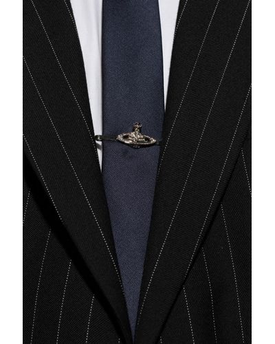 Vivienne Westwood Brass Tie Clip - Metallic