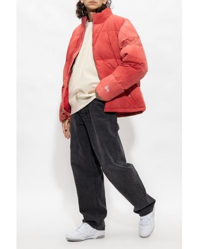 Stussy Down Jacket - Red