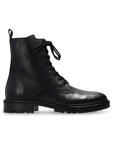 AllSaints ‘Tobias’ Leather Ankle Boots - Black