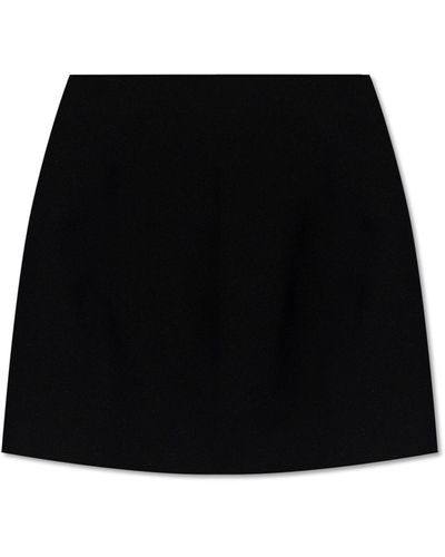 Jil Sander Mini Skirt, - Black