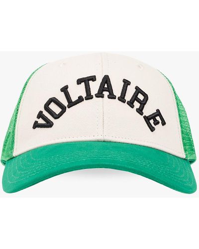 Zadig & Voltaire 'klelia Amour' Baseball Cap - Green