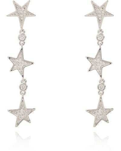 Kate Spade 'you're A Star' Collection Drop Earrings, - White
