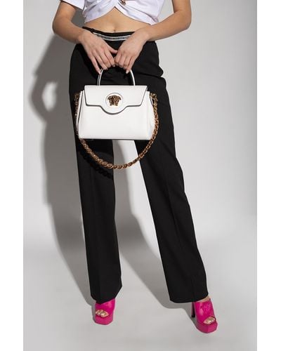 Versace ‘La Medusa Medium’ Shoulder Bag - White