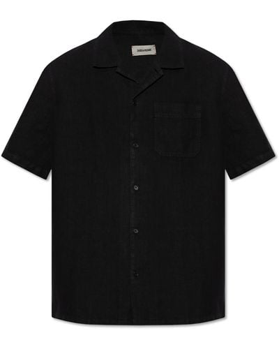 Zadig & Voltaire Shirt 'sloan', - Black