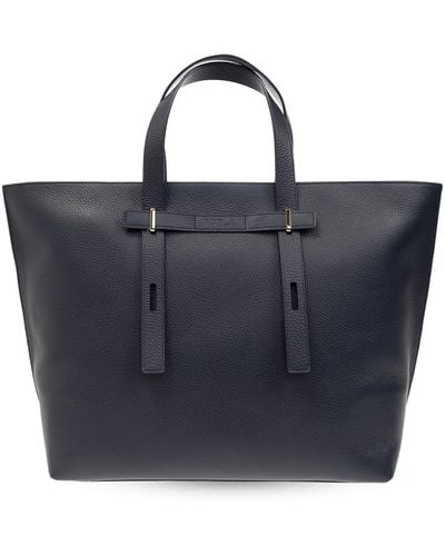 Furla ‘Giove Large’ Shopper Bag - Blue
