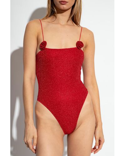 Oséree One-Piece Swimsuit - Red