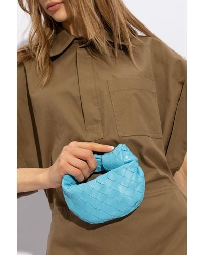 Bottega Veneta Handbag 'candy Jodie Micro', - Blue