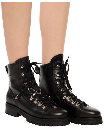 AllSaints ‘Franka’ Leather Ankle Boots - Black