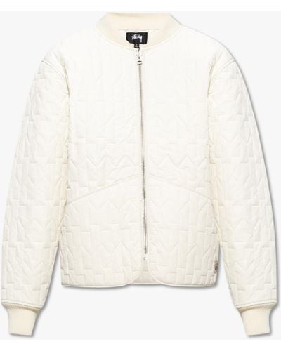 Stussy Quilted Jacket - Natural