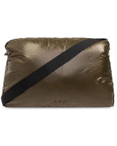 A.P.C. Shoulder Bag, - Brown
