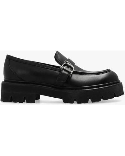 DSquared² Leather Loafers - Black