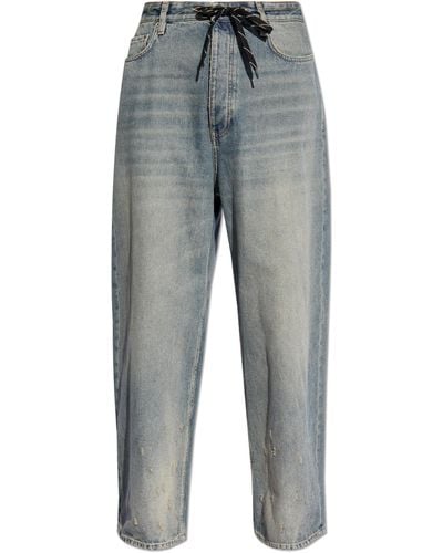 Balenciaga Jeans With A ‘Vintage’ Effect, ' - Grey