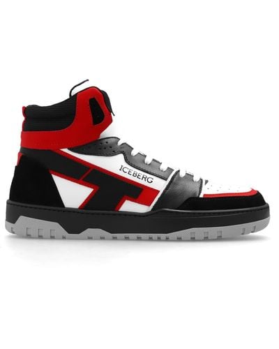 Iceberg High-top Trainers - Red