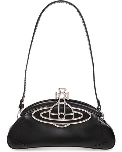 Vivienne Westwood 'amber' Shoulder Bag, - Black