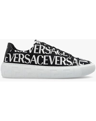 Versace 'greca' Sneakers - White