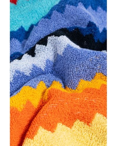 Missoni Patterned Towel - Orange