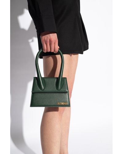 Jacquemus 'le Chiquito Moyen' Shoulder Bag, - Green