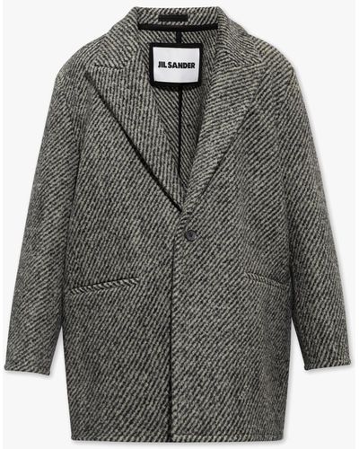 Jil Sander Wool Coat - Grey