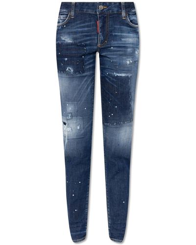 DSquared² ‘Medium Waist Skinny’ Jeans - Blue