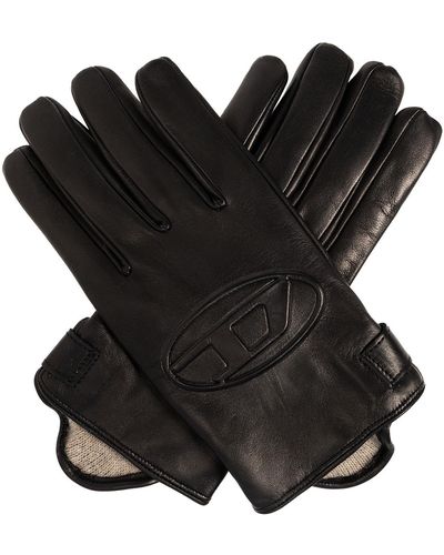 DIESEL 'g-reies' Gloves, - Black