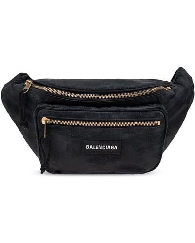 Balenciaga 'explorer' Belt Bag, - Black