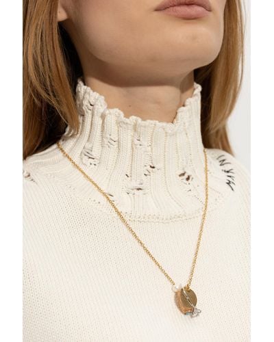 Marni Necklace With Pendants - Metallic