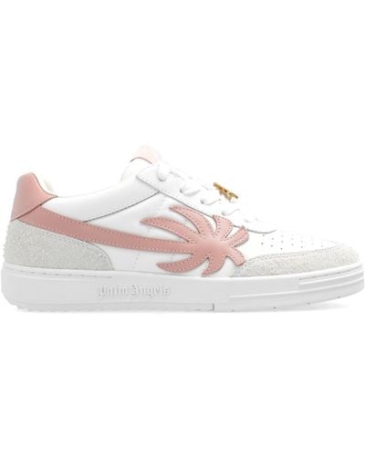 Palm Angels 'university' Trainers, - White