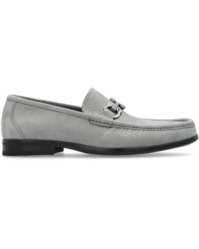 Ferragamo Leather Shoes 'grandioso2', - White