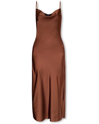 AllSaints ‘Hadley’ Slip Dress - Brown