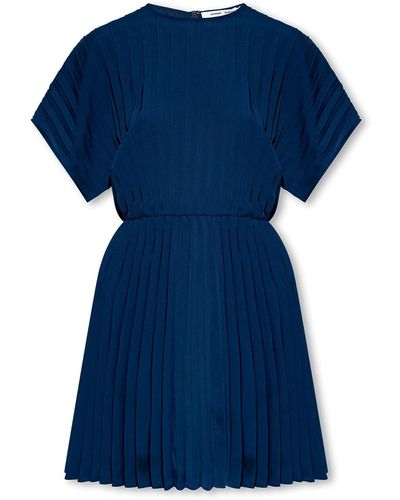 Samsøe & Samsøe ‘Annica’ Pleated Dress - Blue