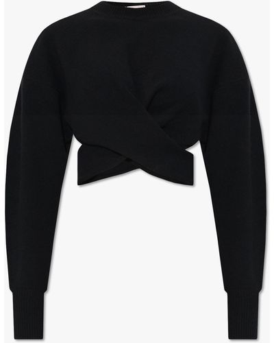 Alexander McQueen Wool Sweater - Black