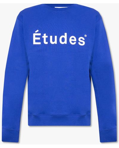 Etudes Studio Sweatshirt With Logo - Blue