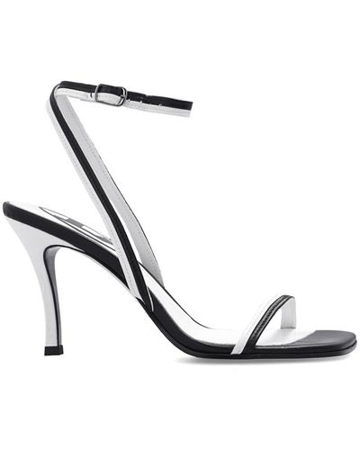 DIESEL 'sa-alhena' Heeled Sandals - Black
