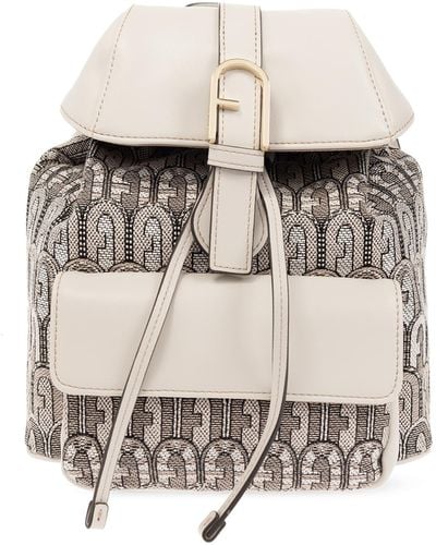 Furla ‘Flow Small’ Backpack - Natural