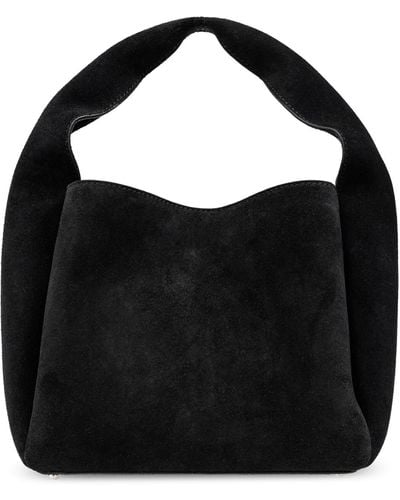 Totême Bucket Shoulder Bag, - Black