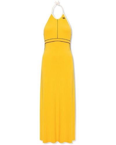 DIESEL 'd-maxim' Slip Dress - Yellow