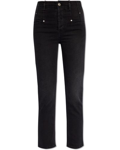 Isabel Marant 'niliane' Skinny Jeans, - Black