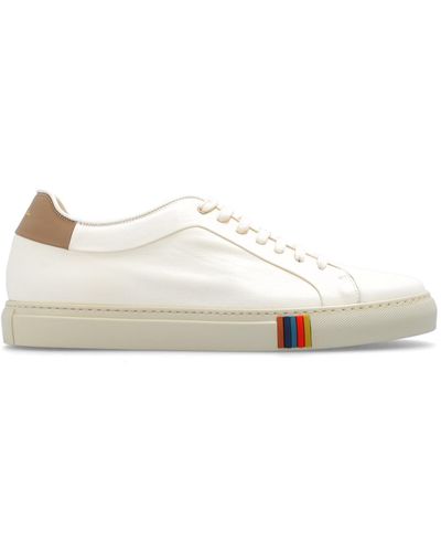 Paul Smith Leather Trainers, - White