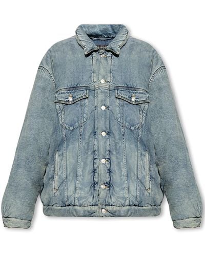 voldgrav forråde Scrupulous Balenciaga Jean and denim jackets for Women | Online Sale up to 47% off |  Lyst