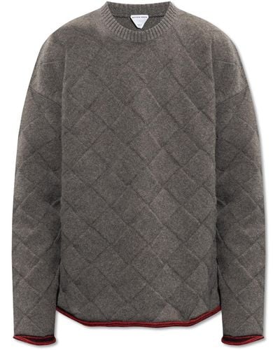 Bottega Veneta Wool Sweater - Grey