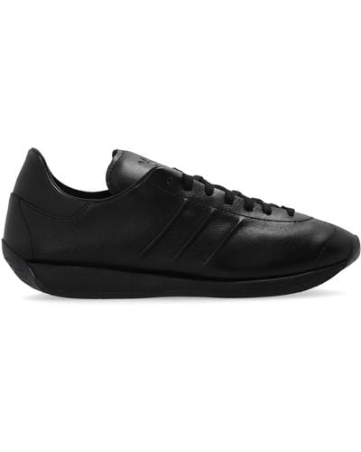 Y-3 'country' Sneakers, - Black