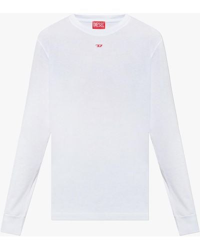 DIESEL ‘T-Just-Ls-D’ T-Shirt - White