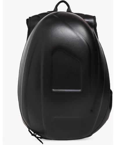 DIESEL 1dr-pod Leather-blend Backpack - Black