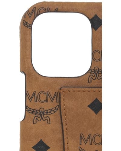 MCM Iphone 12/12 Pro Case - Brown